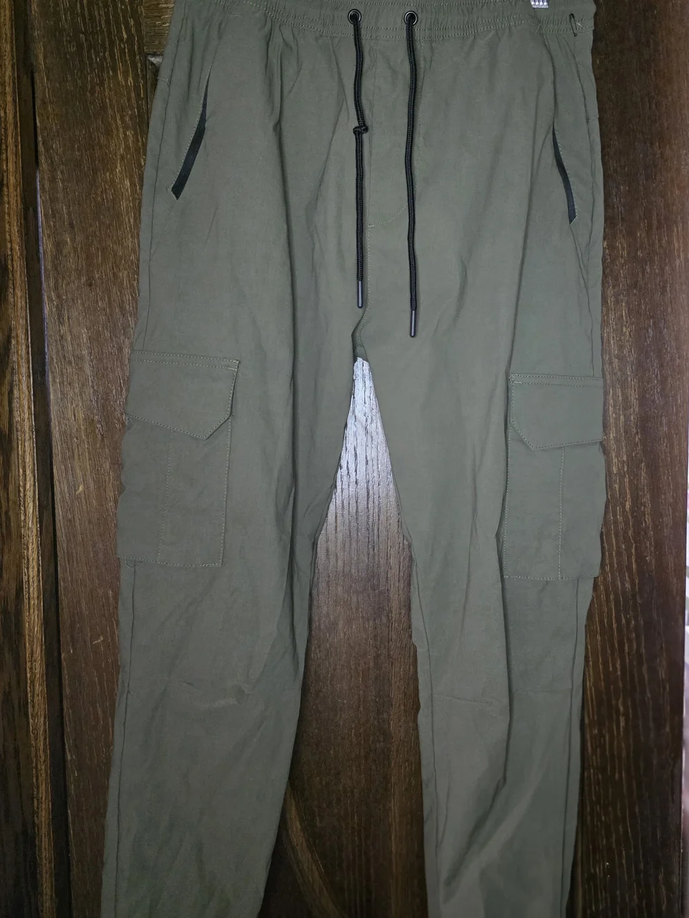 NWT Mens HB Active Olive Cargo Jogger Pants Size S